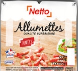 Allumettes fumées - NETTO en promo chez Netto Allumettes fumées - NETTO dans le catalogue Netto