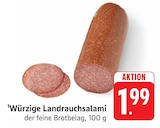 E center Korntal-Münchingen - Würzige Landrauchsalami Angebot im Prospekt Würzige Landrauchsalami bei E center im Korntal-Münchingen Prospekt für 1,99 €