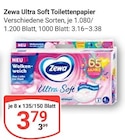 Aktuelles Ultra Soft Toilettenpapier Angebot bei GLOBUS in Duisburg ab 3,79 €