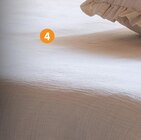 Parure de lit en gaze de coton en promo chez B&M Saint-Nazaire à 27,99 €