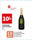 CHAMPAGNE - LOUIS JOURNEY en promo chez Auchan Supermarché Sarreguemines à 10,50 €