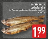 Aktuelles Geräucherte Lachsforelle Angebot bei E center in Oberhausen ab 1,99 €