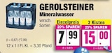 Mineralwasser Angebote von Gerolsteiner bei E center Elmshorn für 7,99 €