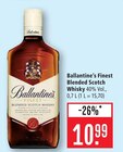 Finest Blended Scotch Whisky im Angebot bei Marktkauf in Bietigheim-Bissingen Finest Blended Scotch Whisky Angebote von Ballantine's bei Marktkauf Bietigheim-Bissingen für 10,99 €