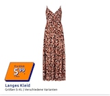 Langes Kleid im Angebot bei Action in Aschaffenburg Langes Kleid Angebote bei Action Aschaffenburg für 5,99 €