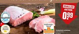 REWE Veitshöchheim - Strohschwein-Lachsbraten Angebot im Prospekt Strohschwein-Lachsbraten bei REWE im Veitshöchheim Prospekt für 0,99 €