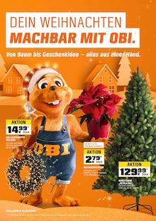 Pflanzen im aktuellen OBI Prospekt (Wiesbaden) Pflanzen im OBI Prospekt "DEIN WEIHNACHTEN MACHBAR MIT OBI." mit 24 Seiten (Wiesbaden)