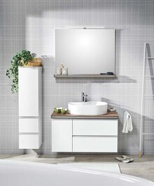 Badschrank von MONDO bei porta Möbel Badschrank von MONDO für 1.199,00 € bei porta Möbel im Prospekt "Zuhausezeit ist die schönste Zeit!"