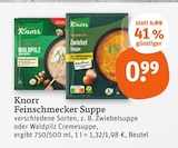 Feinschmecker Zwiebelsuppe von Knorr im aktuellen tegut Prospekt für 0,99 €