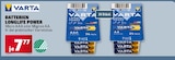 Batterien Longlife Power Micro AAA Angebote von Varta bei E center Darmstadt für 7,77 €