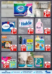 Waschmittel im aktuellen EDEKA Prospekt (Lübeck) Waschmittel im EDEKA Prospekt "Top Angebote" mit 32 Seiten (Lübeck)