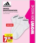Unisex Quartersocken im Angebot bei Marktkauf in Neu-Ulm Unisex Quartersocken Angebote von adidas bei Marktkauf Neu-Ulm für 7,99 €