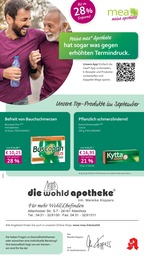 mea - meine apotheke Prospekt für Altenholz mit 4 Seiten mea - meine apotheke Prospekt für Altenholz: "Unsere September-Angebote", 4 Seiten, 01.09.2025 - 30.09.2025