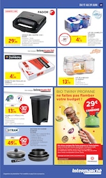 Prix et réduction Appareil de cuisson dans le prospectus Intermarché en cours Offre Appareil de cuisson dans le catalogue Intermarché du moment à la page 49
