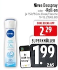 Deospray oder Roll-on bei EDEKA im Egling Prospekt für 1,99 €