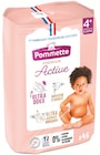Couches premium active 9/20kg t4+ x46 - POMMETTE à 9,85 € dans le catalogue Intermarché Super