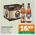 FRANZISKANER Angebote bei Getränke A-Z Neubrandenburg für 16,99 €