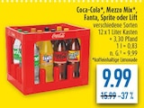 Aktuelle Cola Angebote bei diska in Amberg Aktuelles Coca-Cola, Mezzo Mix, Fanta, Sprite oder Lift Angebot bei diska in Amberg ab 9,99 €