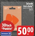 Gutschein bei EDEKA im Köln Prospekt für 50,00 €