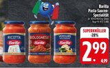 Pasta-Saucen-Spezialität im EDEKA Prospekt Pasta-Saucen-Spezialität von Barilla im aktuellen EDEKA Prospekt für 2,99 €