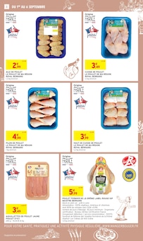 Catalogue Intermarché Super à Saint-Romain-en-Viennois cette semaine, valable du 01/09/2026 au 06/09/2026 Prospectus Intermarché Super à Saint-Romain-en-Viennois, "FOIRE À LA VOLAILLE", 4 pages de promos valables du 01/09/2026 au 06/09/2026