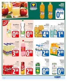 Wasser im EDEKA Prospekt "Wir lieben Lebensmittel." mit 24 Seiten (München)