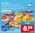 Filegro von iglo im aktuellen Netto Marken-Discount Prospekt für 8,88 €