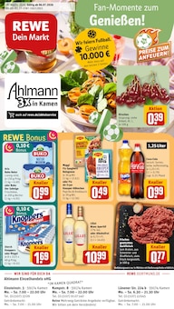 Aktueller REWE Prospekt "Dein Markt" für Kamen Aktueller REWE Prospekt für Kamen mit Seiten