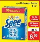 Universal Pulver 4 in 1 Angebote von Spee bei Zimmermann Lingen für 6,66 €
