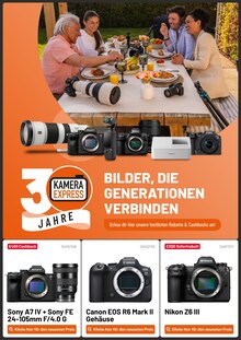 Kamera im Kamera Express Prospekt "BILDER, DIE GENERATIONEN VERBINDEN" mit 36 Seiten (Augsburg)