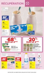 Prix et réduction Activia dans le prospectus Carrefour en cours Offre Activia dans le catalogue Carrefour du moment à la page 38