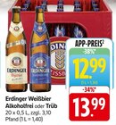 Weißbier Alkoholfrei im Angebot bei E center in Sigmaringen Weißbier Alkoholfrei Angebote von Erdinger bei E center Sigmaringen für 12,99 €