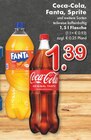 Coca-Cola, Fanta, Sprite im Angebot bei TOP Getränke in Krefeld Coca-Cola, Fanta, Sprite Angebote von Coca-Cola bei TOP Getränke Krefeld für 1,39 €