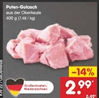 Aktuelle Pute Angebote bei Netto Marken-Discount in Bremerhaven Aktuelles Puten-Gulasch Angebot bei Netto Marken-Discount in Bremerhaven ab 2,99 €