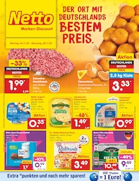 Ritter Sport Angebot im aktuellen Netto Marken-Discount Prospekt auf Seite 1