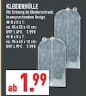 Kleiderhülle im Angebot bei Marktkauf in Bielefeld Kleiderhülle Angebote bei Marktkauf Bielefeld für 1,99 €