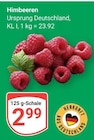 Himbeeren für 2,99 € bei GLOBUS im Angebot Himbeeren im aktuellen GLOBUS Prospekt