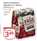 Aktuelle Veltins Angebote bei GLOBUS in Wolfenbüttel Aktuelles Fassbrause Holunder Angebot bei GLOBUS in Wolfenbüttel ab 3,49 €