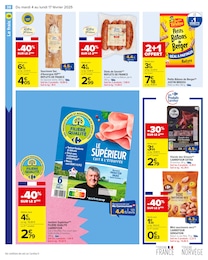 Offre Saucisson Sec dans le catalogue Carrefour du moment à la page 40