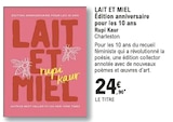 Lait et miel - CHARLETSON en promo chez E.Leclerc Ajaccio à 24,90 €