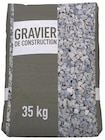 Gravier pour béton de calibre 5-20 mm- 42- 35 kg - Brico Dépôt à Aubagne Gravier pour béton de calibre 5-20 mm- 42- 35 kg en promo chez Brico Dépôt Aubagne à 3,90 €