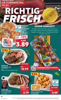 Braten im Kaufland Prospekt "Aktuelle Angebote" mit 62 Seiten (Wuppertal)
