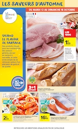 Promos Saumon dans le catalogue "AU COEUR DU GOÛT" de Carrefour Market Saumon en promo dans le catalogue Carrefour Market à la page 6