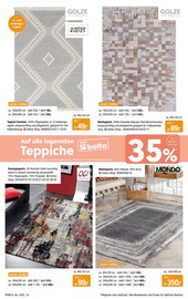 Aktueller Opti-Wohnwelt Prospekt mit Teppichboden, "Polsterwochen", Seite 14