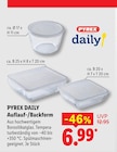 daily Auflauf-/Backform im Lidl Prospekt daily Auflauf-/Backform von PYREX im aktuellen Lidl Prospekt fĂŒr 6,99 âŹ