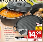 Gusseisen-Grillplatte 2in1 ca. Ø 35 cm Angebote von BBQ Boss bei Netto Marken-Discount Pinneberg für 14,99 €