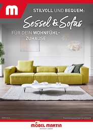 Möbel Martin Prospekt für Thallichtenberg mit 24 Seiten Möbel Martin Prospekt für Thallichtenberg: "Sessel & Sofas", 24 Seiten, 30.08.2025 - 30.09.2025