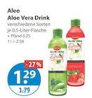 Aloe Vera Drink Pure von Aleo im aktuellen V-Markt Prospekt für 1,29 €