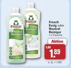 Essig Reiniger im Angebot bei combi in Osnabrück Essig Reiniger Angebote von Frosch bei combi Osnabrück für 1,89 €