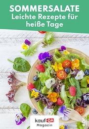kaufDA Magazin Prospekt für Mülheim mit 1 Seite kaufDA Magazin Prospekt für Mülheim: "SOMMERSALATE", 1 Seite, 22.06.2022 - 31.08.2022